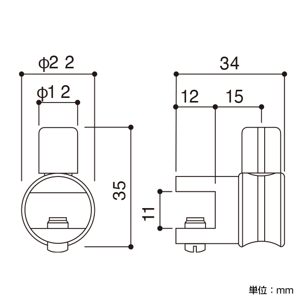 FMG-1S(1.5φ～2.0φ対応)　店舗用品　展示用品 3枚目