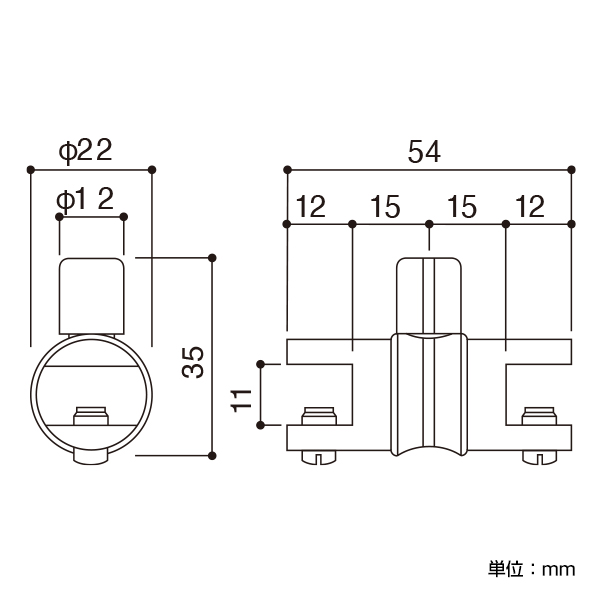 FMG-2S(1.5φ～2.0φ対応)　店舗用品　展示用品 3枚目