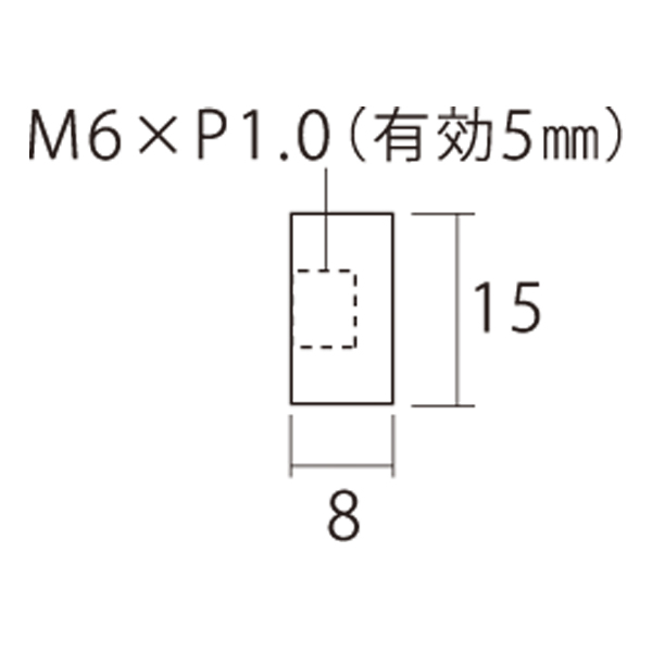 化粧キャップ Dタイプ PT-D15F ゴールド　店舗用品　化粧ビス　ナット 3枚目