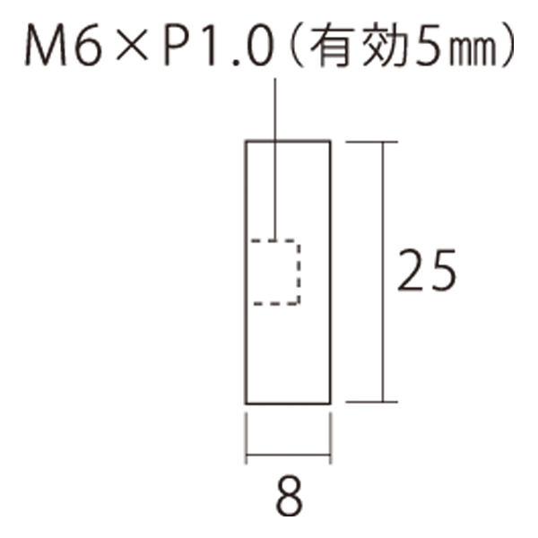 化粧キャップ Dタイプ PT-D25Fクローム　店舗用品　化粧ビス　ナット 3枚目