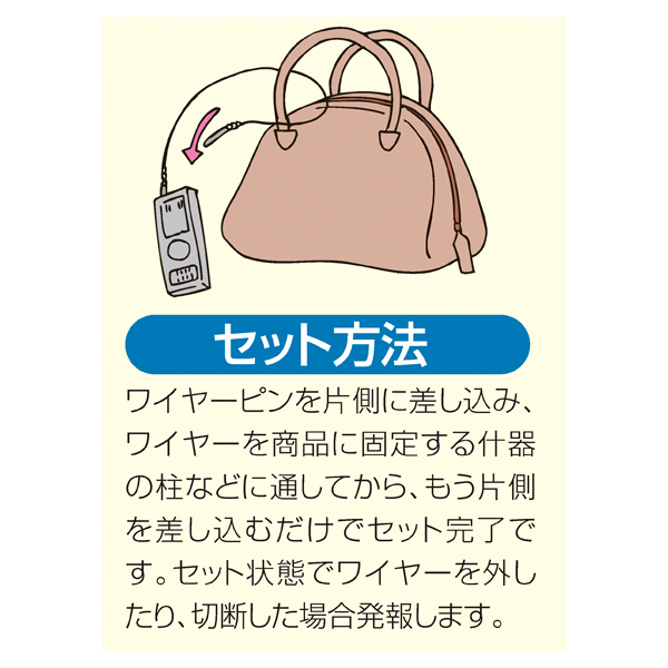 2mワイヤータグ ワイヤータグ (5本) 2枚目