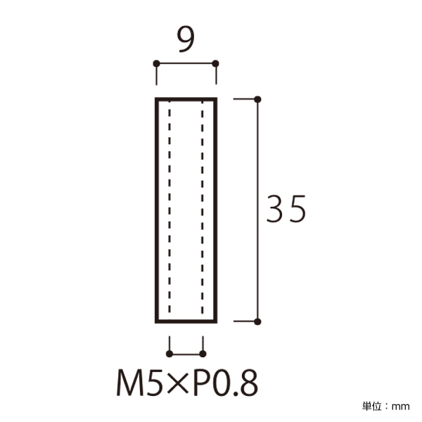 パイプ  PT-9MP 35-CR クローム　店舗用品　化粧ビス　ナット 2枚目