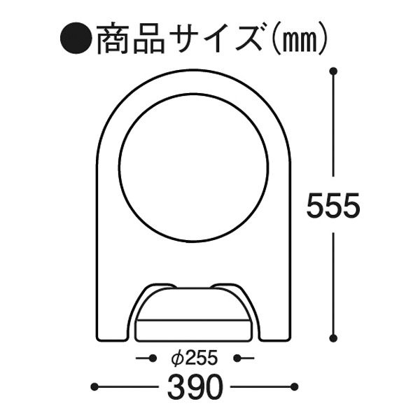 ミニスタンドSF-67  ホワイト　店舗用品　ロードサイン　安全用品・標識　バリケード看板 2枚目