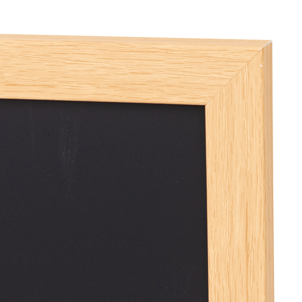 PS樹脂製ブラックボード A2 ナチュラル　木目調フレーム　マーカー　チョーク　マグネット 3枚目