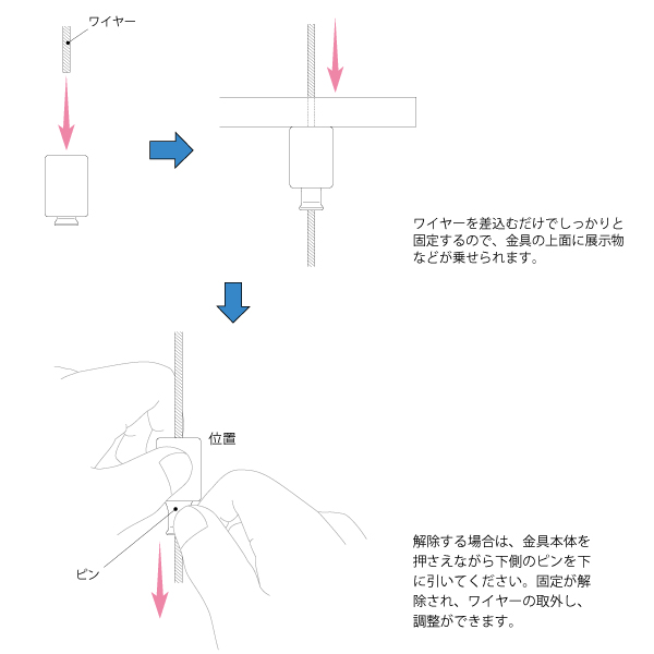 アラカワ AU-72 シルバー(10ケ入)　店舗用品　展示用品 3枚目