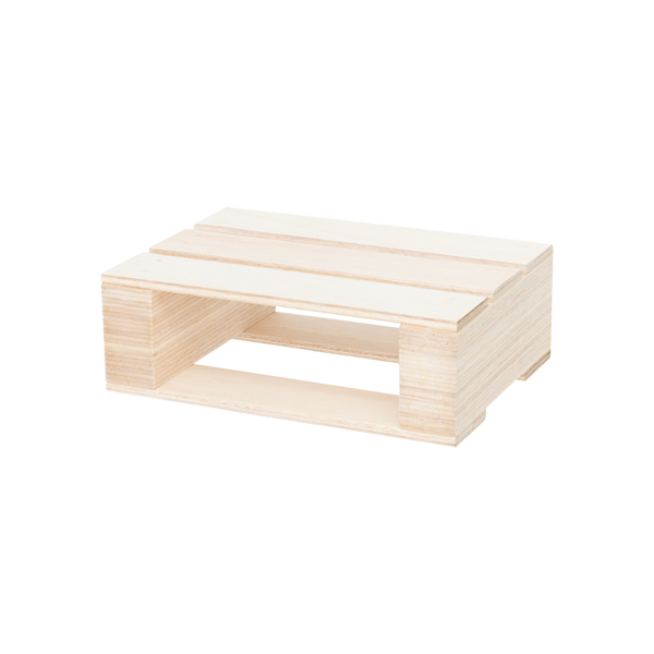 木製パレット ファルカタルームパレット H100 L300　店舗用品　演出・ディスプレイ什器　木箱　ウッドディスプレイ
