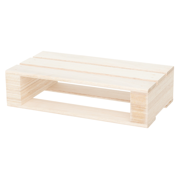 木製パレット ファルカタルームパレット H100 L400　店舗用品　演出・ディスプレイ什器　木箱　ウッドディスプレイ