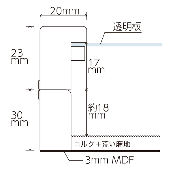 アンティークピンケース ブラック　立体額　店舗用品　演出　ディスプレイケース　商品ケース 6枚目