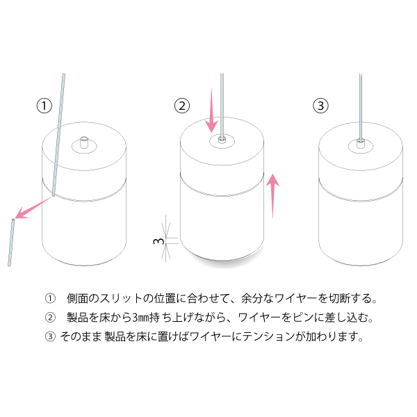 アラカワ ワイヤーハンキングシステム EW-10　店舗用品　展示用品 3枚目