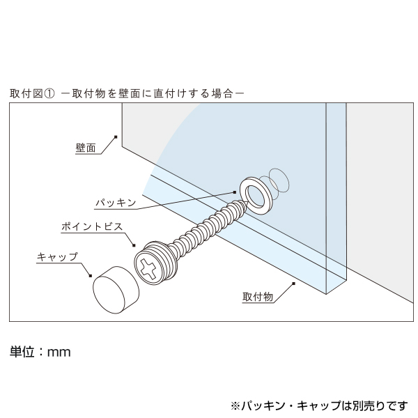 ポイントビス 4x35 三価クロメート　店舗用品　スカルプス 6枚目