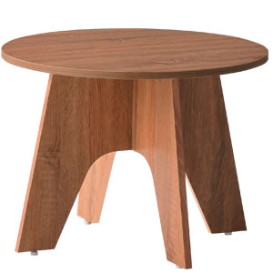 木製ラウンドテーブル φ600 2枚目