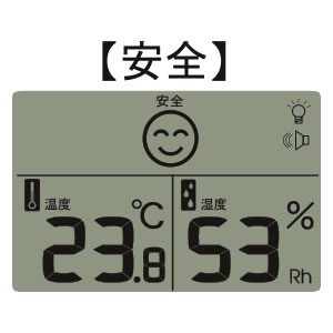 デジタル温湿度計CR-1200 1540133 6枚目