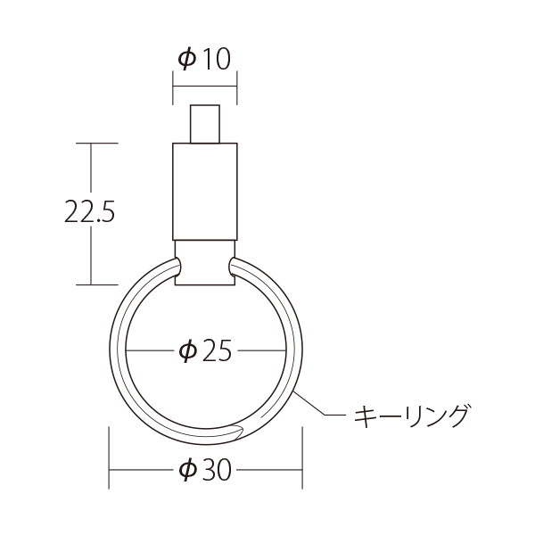 ER-9 リングロック　店舗用品　展示用品 3枚目