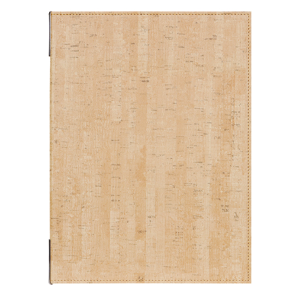 合皮コルクメニュー A4 CORK-301 薄い茶 ｜ 商品紹介 ｜ 株式会社友屋
