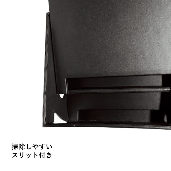 TM-I ブック＆カタログスタンド二段式 黒 3枚目