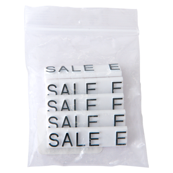 ニュープライスキューブ補充Ｌ用 白/黒SALE  プライス表示 価格表示