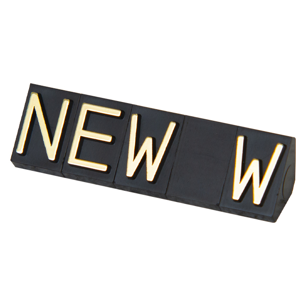 ニュープライスキューブ補充Ｌ用 黒/金NEW  プライス表示 価格表示 2枚目