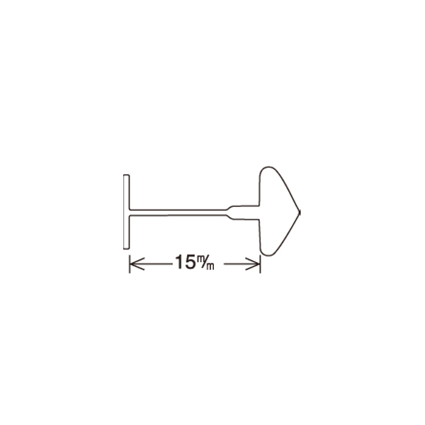 バノック タグピン USピン US-15mm US15RD