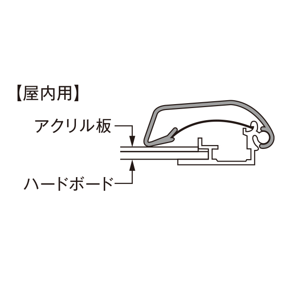 タンパーグリップ TG-44R B1 シルバー 屋内仕様 8枚目