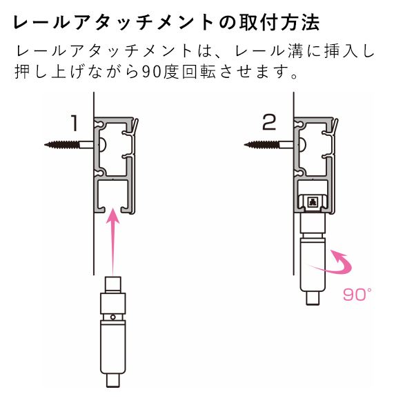 ピクチャーレール CR-6　店舗用品　展示　イベント　壁掛け 4枚目