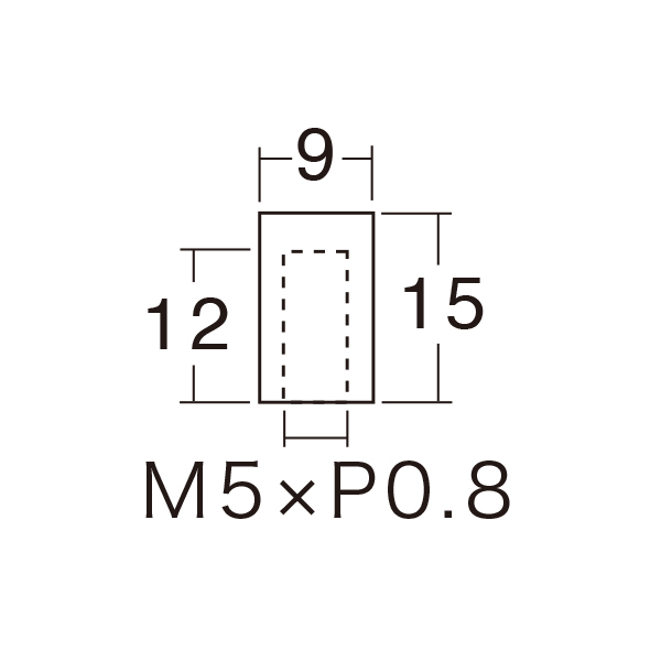 化粧キャップ PT-9MC15-CR クローム　店舗用品　化粧ビス　ナット 2枚目