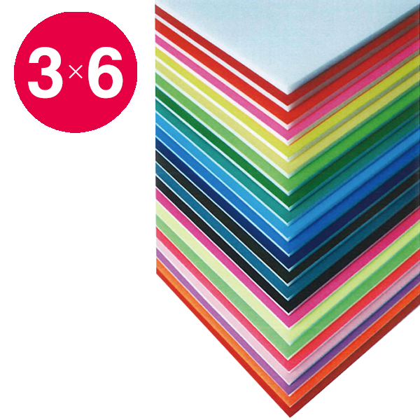 5CB-3x6-FR    ニューカラーボード 5mm 3×6 蛍光レッド
