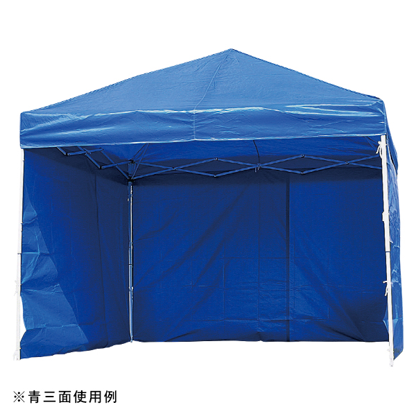 テント 横幕エコノミー(DX30・DR30用) 青1辺