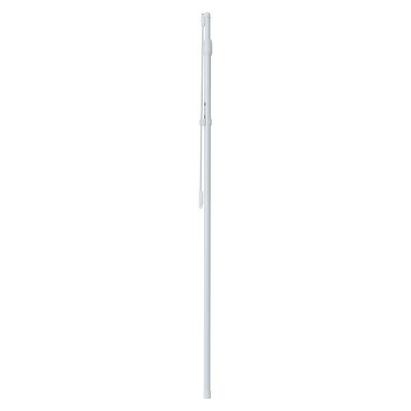 ラクマルポール 2.4m伸縮タイプ ホワイト 白　店舗用品　展示・イベント用品　のぼりポール　直売所 2枚目