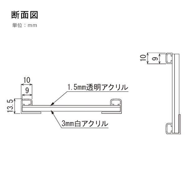 インフォメーションスタンド 2352 A3タテ シルバー 5枚目