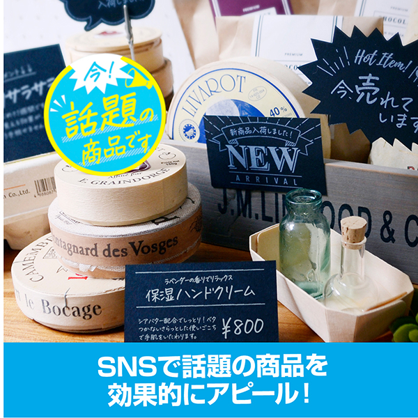 16-343 SNSアピールカード バズりました ｜ 商品紹介 ｜ 株式会社友屋