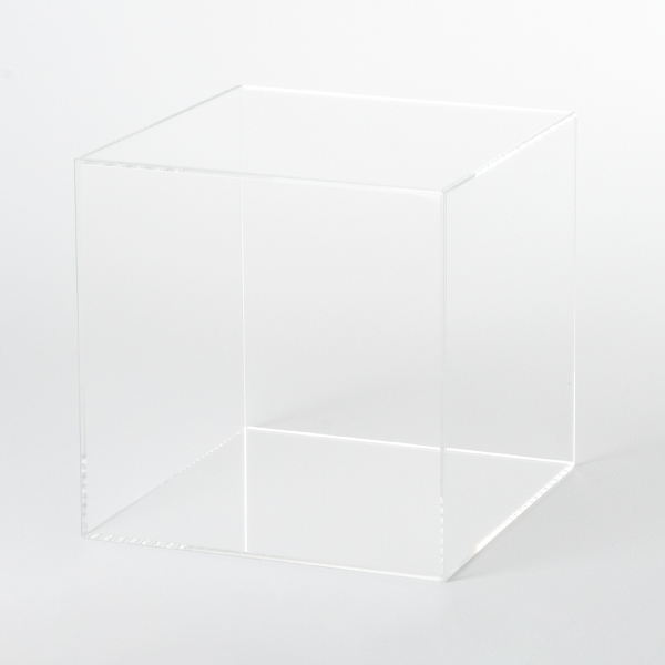 アクリルBOX 5面体（クリア）200角 店舗用品 演出・ディスプレイ