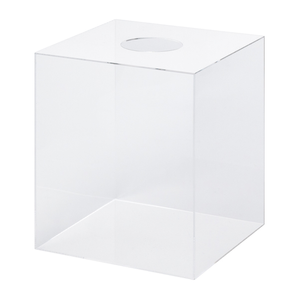 アクリル抽選箱 透明2t W250×D250×H300　店舗用品　販促用品　イベント用品　抽選用品