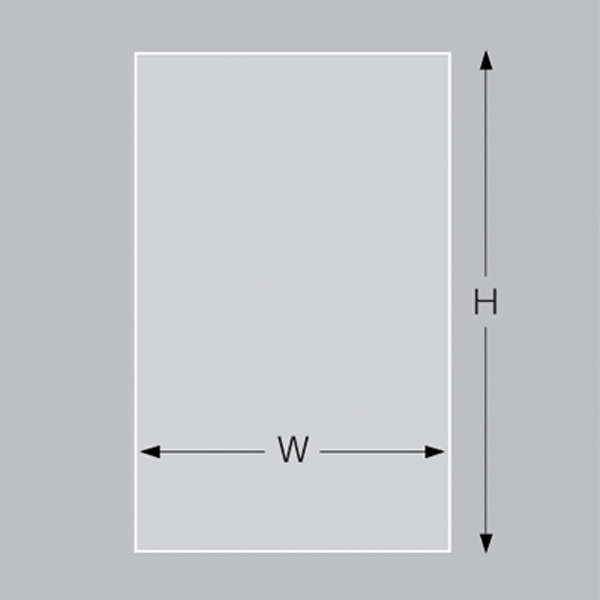 マルチフクロ OPPパック S-B-5 サイドシール 幅195mm×高さ270mm 100枚入 32-7100