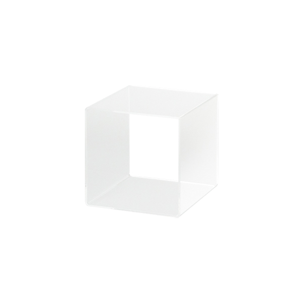 アクリル4面ボックス 透明  140角　店舗用品　演出・ディスプレイ什器　ステージ・ひな壇・アクリルディスプレイ