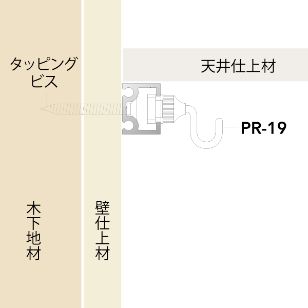 PR-1CN-BLレール(16mm幅)L3000ブラック 3枚目