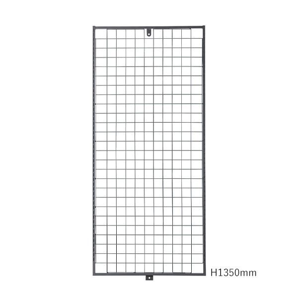 SF90中央両面用エンドフレーム W600×H1500ネット/ブラック