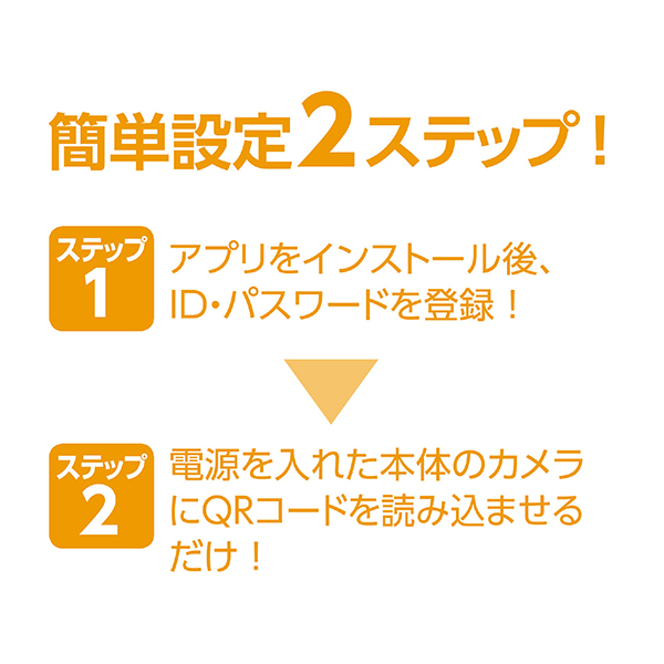 防犯見守りカメラ(屋内用) 5枚目