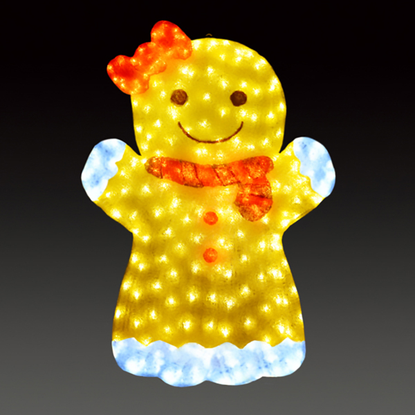 LEDクリスタルグロー クッキーガール