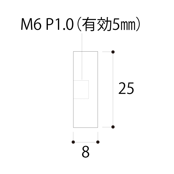 屋外用サインボードDキャップ PT-DS25F8　店舗用品　化粧ビス　ナット 2枚目