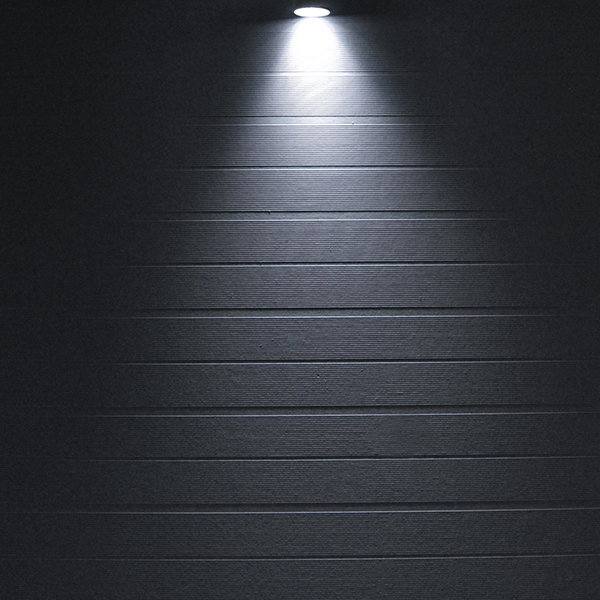 LEDスポットライト(75W相当)白色ブラック 2枚目