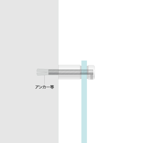 ステンレス全ネジ(4本入) M12×40ｍｍ　店舗用品　スカルプス 2枚目