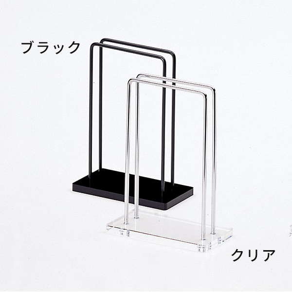 メタル&アクリルメニュースタンド BS-502 クリア