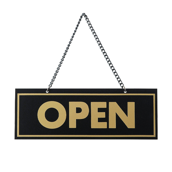 OC-8 ブラック (OPEN・CLOSED)
