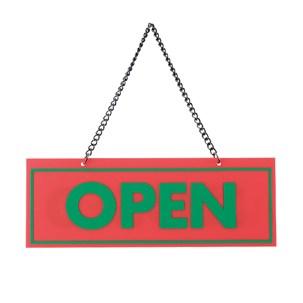 OC-8 レッド  (OPEN・CLOSED)