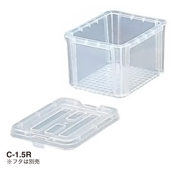 BOXコンテナ B-2.3R  クリア 2枚目