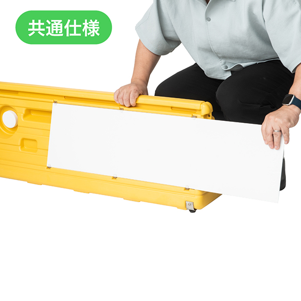 マルチポップデルタ （本体）グレー　店舗用品　ロードサイン　安全用品・標識　バリケード看板 15枚目