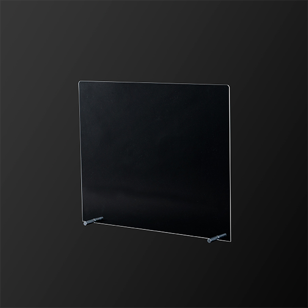 カウンター仕切板 透明 W600×H500　店舗用品　レジ周り備品　飛沫感染防止　レジ・窓口対策用品