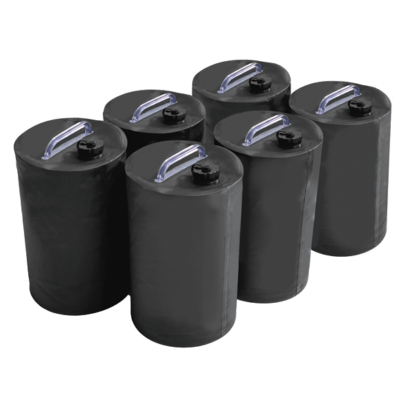 水ウエイトバッグ10kg 6個セット
