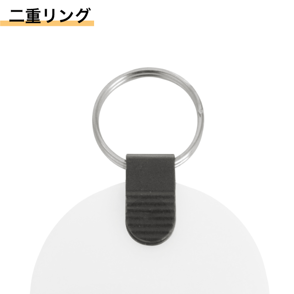 リングチケット 白 2枚入り クローク チケット 札 無地 小判札 無地札 リング付き 書き込み 預かり札 7枚目