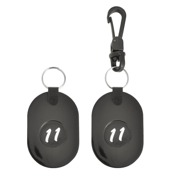 ツインチケット 11～20 黒 番号札 プラスチック クローク 預かり札 引換券 親子札 荷物 荷札 タグ ナンバー 飲食店 店舗用品 オフィス 事務用品 5枚目